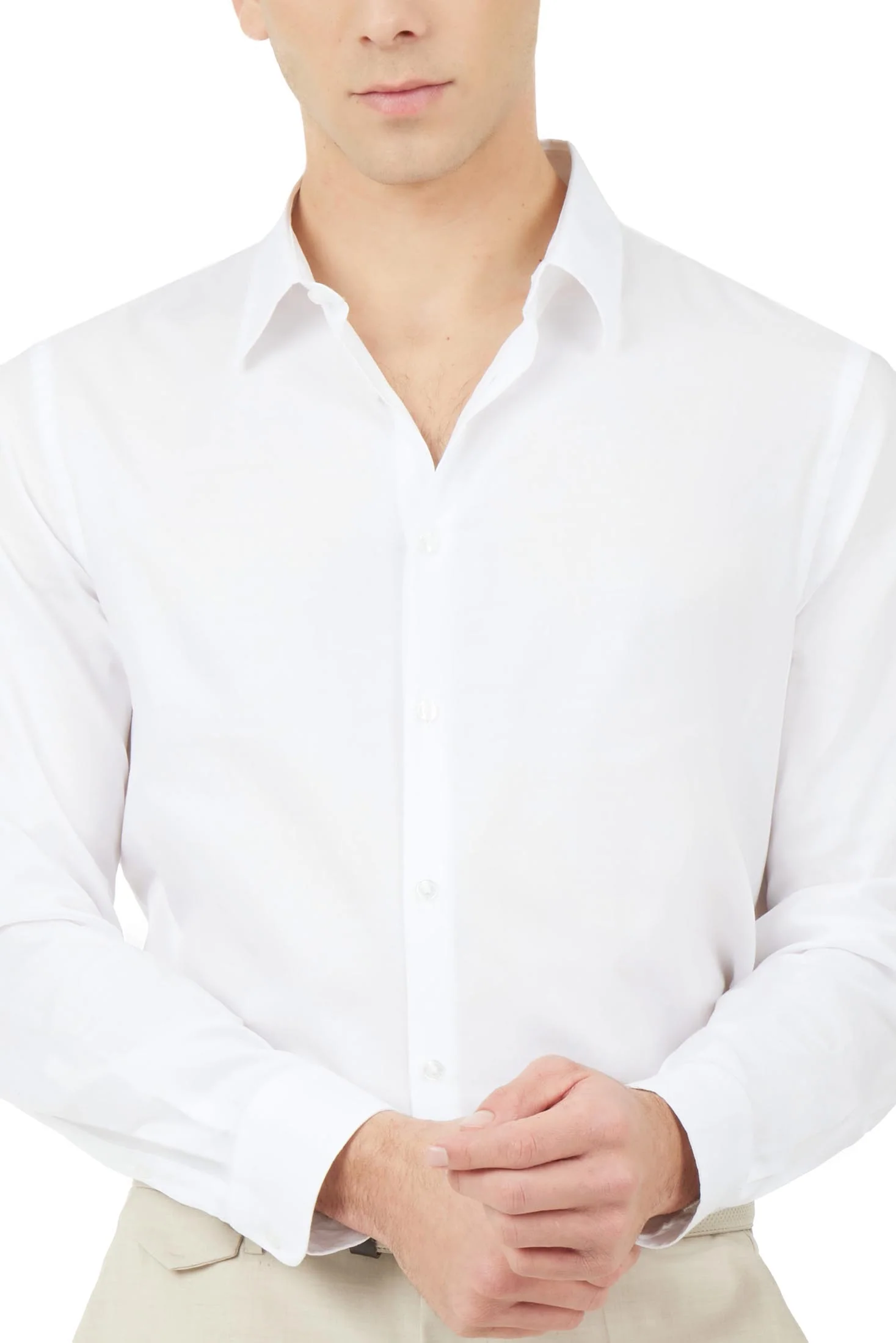 Camicia comfort fit Dobby - Image 2