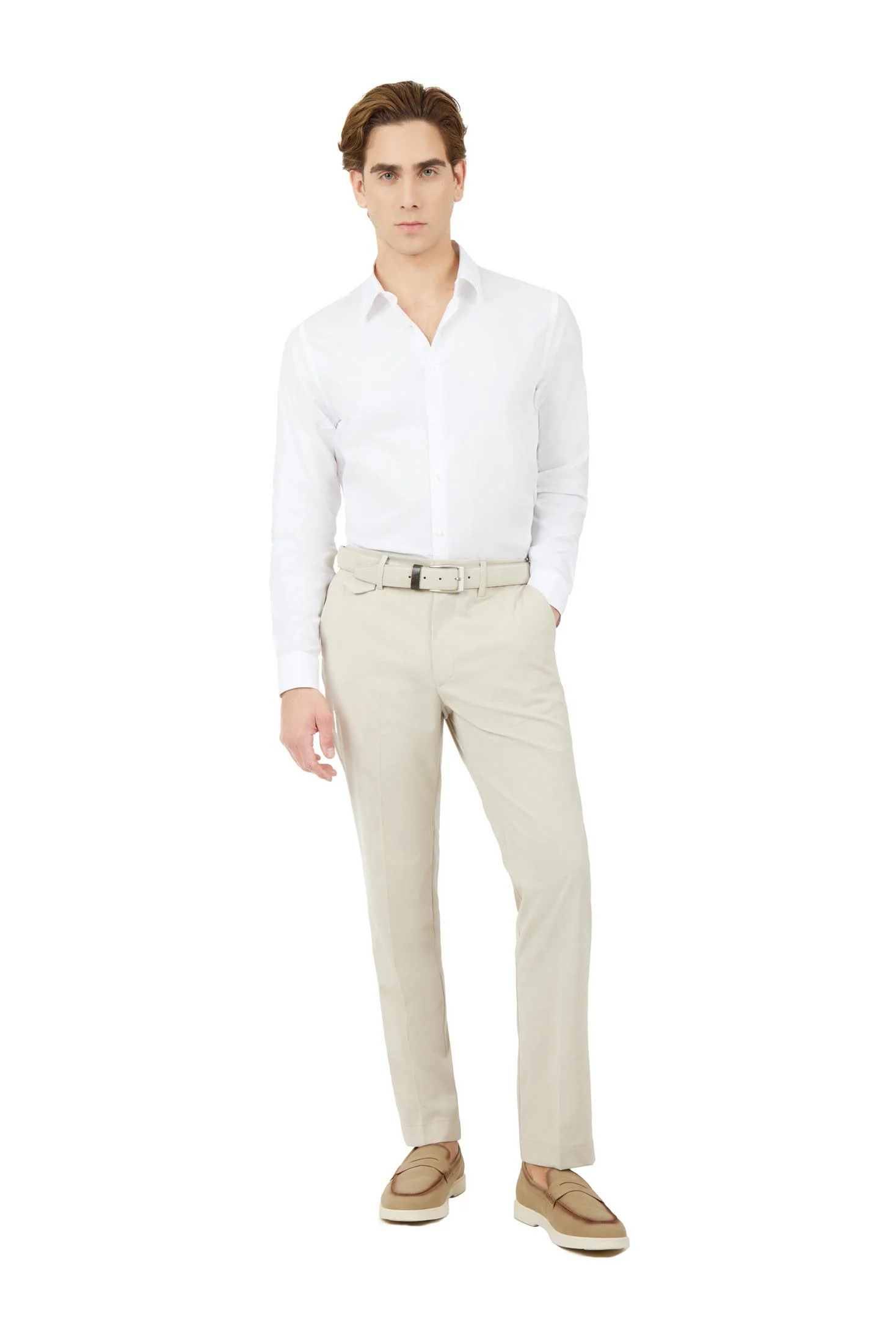 Camicia comfort fit Dobby - Image 3