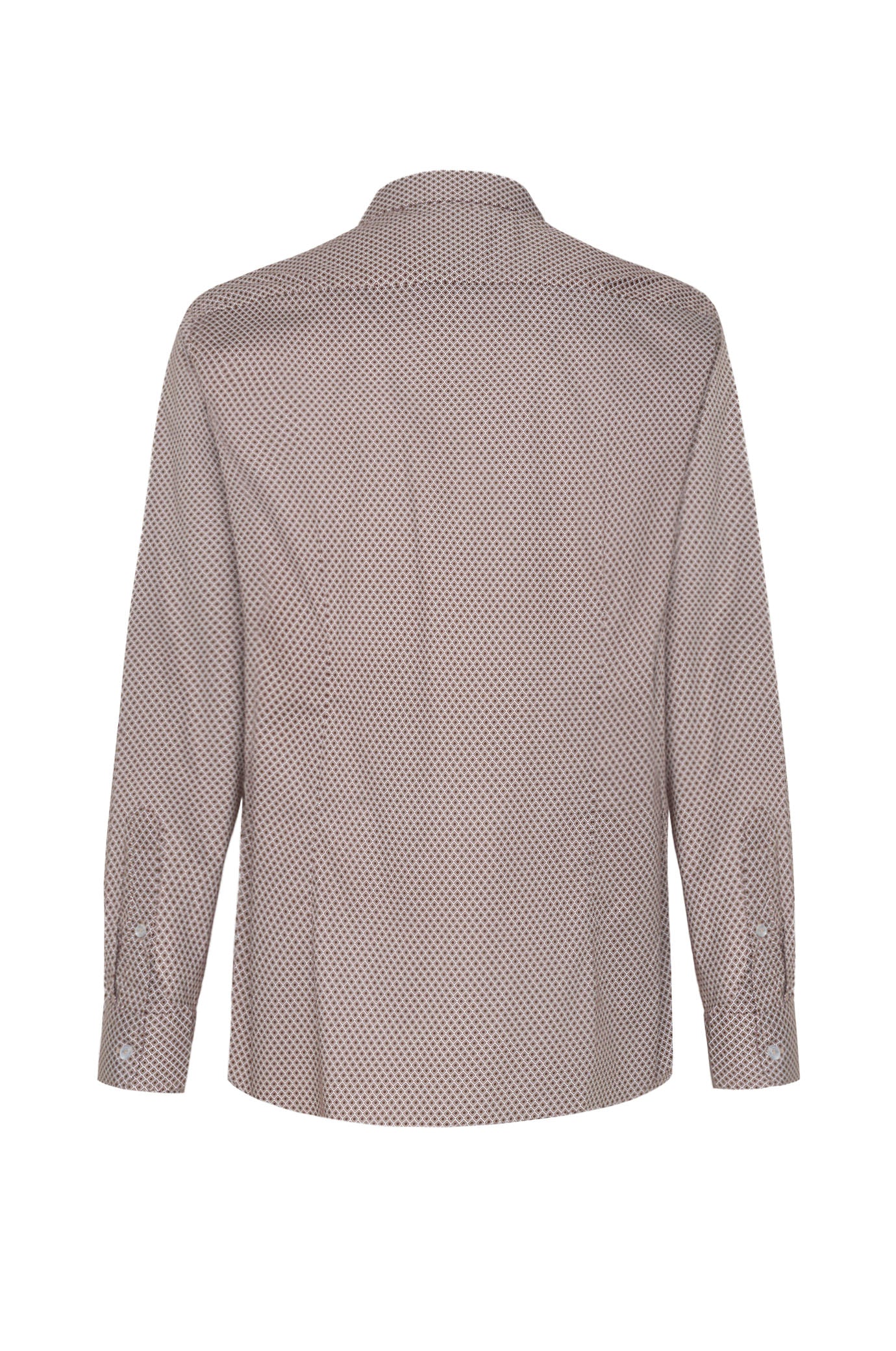 Camicia regular fit micro fantasia - Image 4