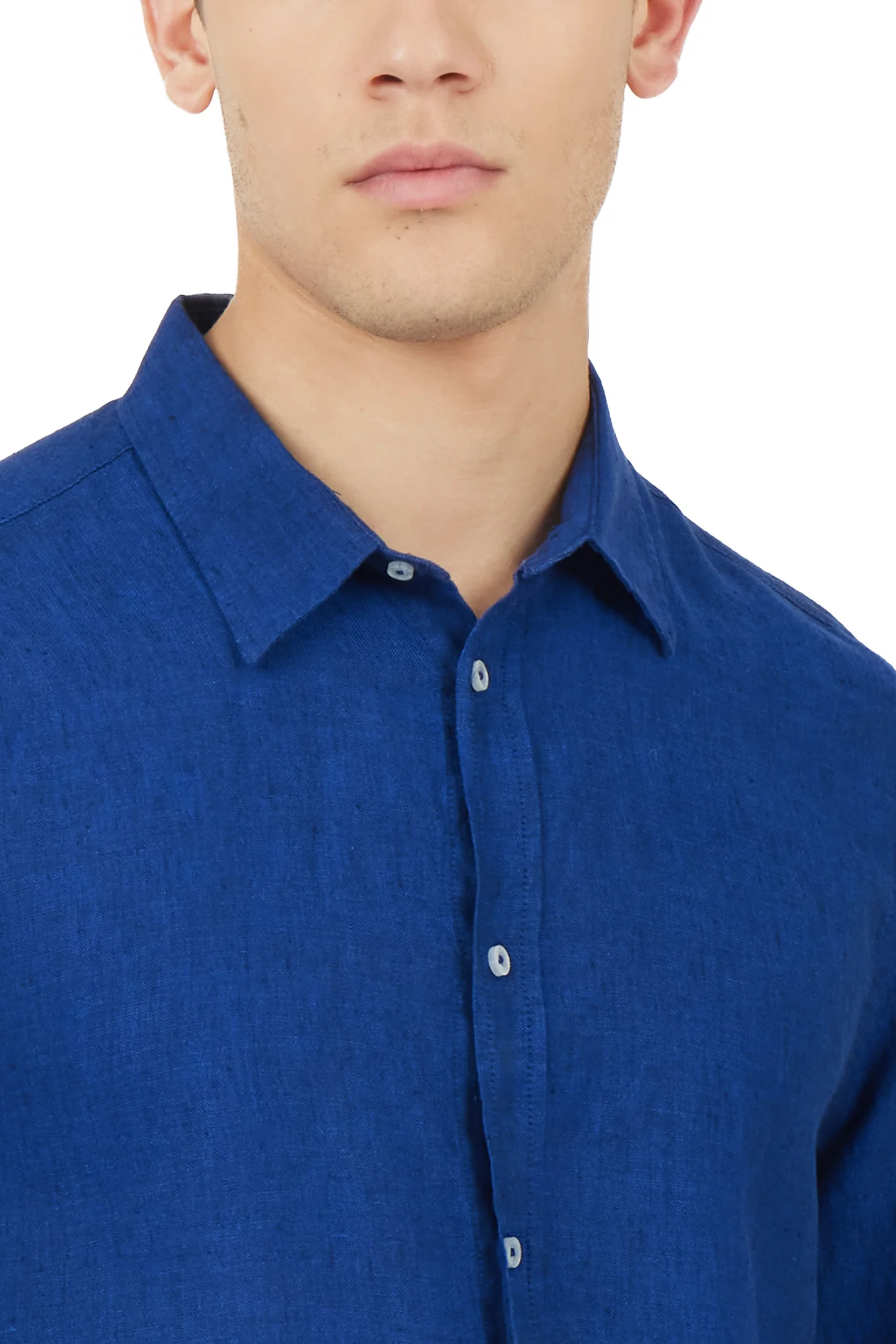 Camicia comfort fit in lino - Image 17