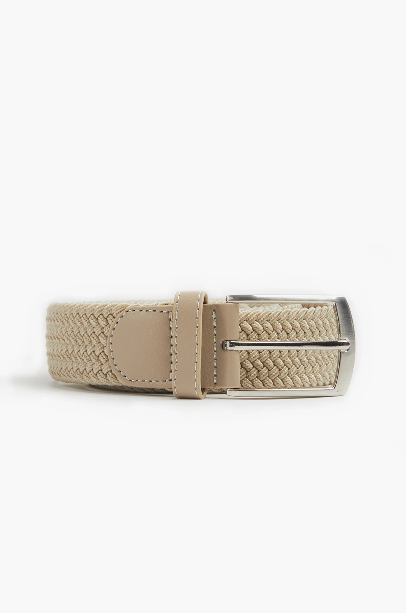 Cintura con struttura intrecciata elastica - Image 10