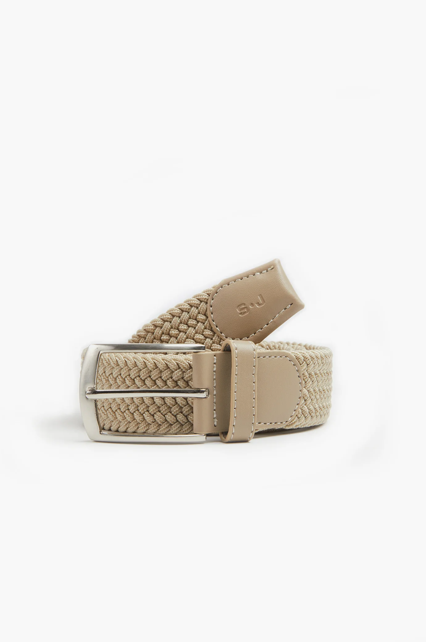 Cintura con struttura intrecciata elastica - Image 12