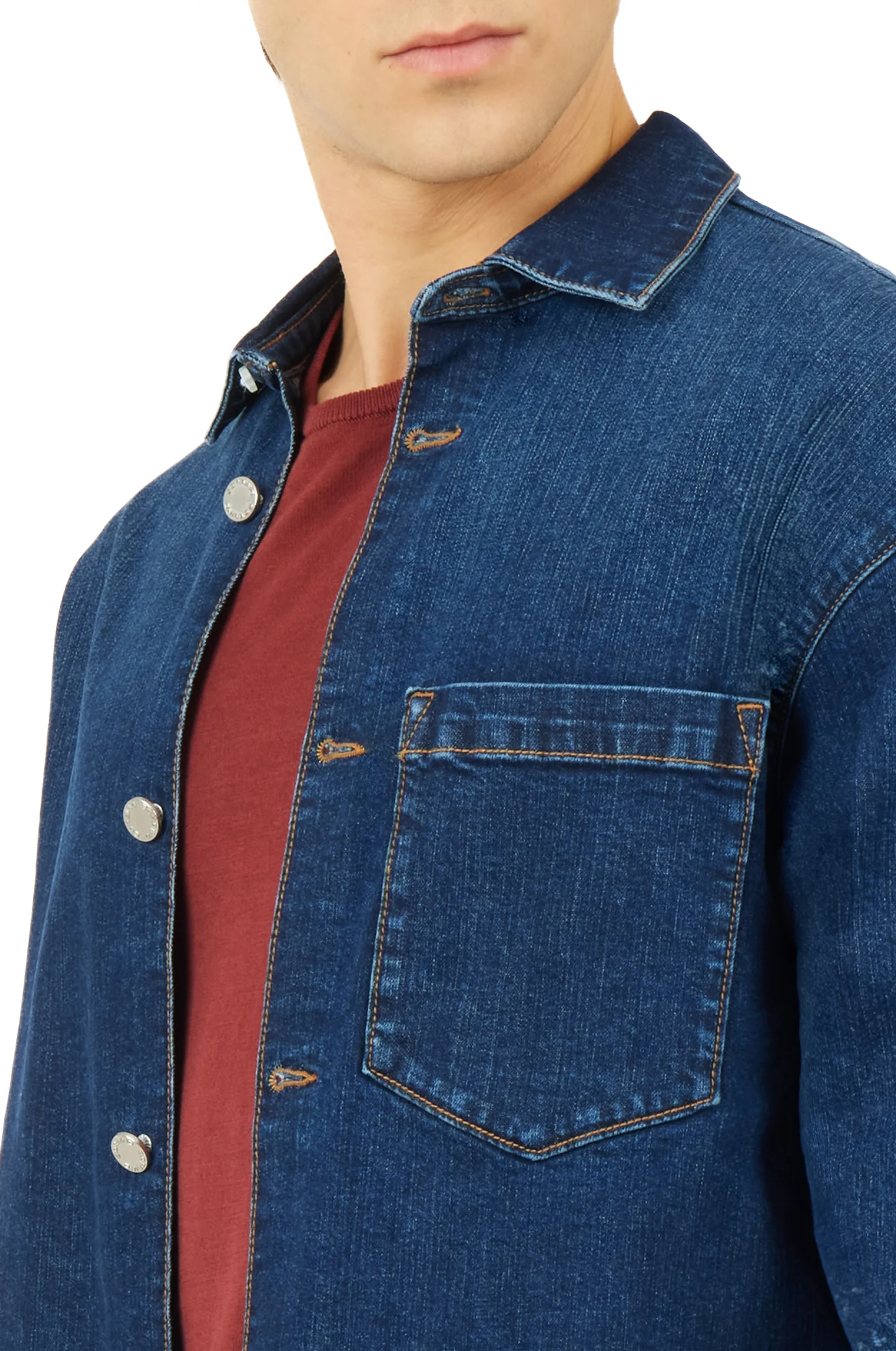 Overshirt comfort fit denim - Image 4