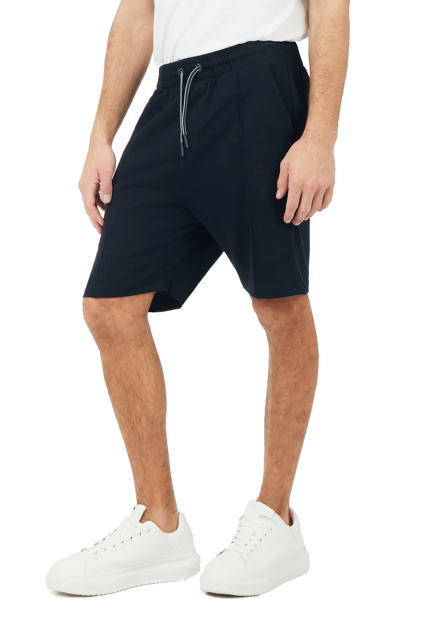 Bermuda in felpa basic - Image 3