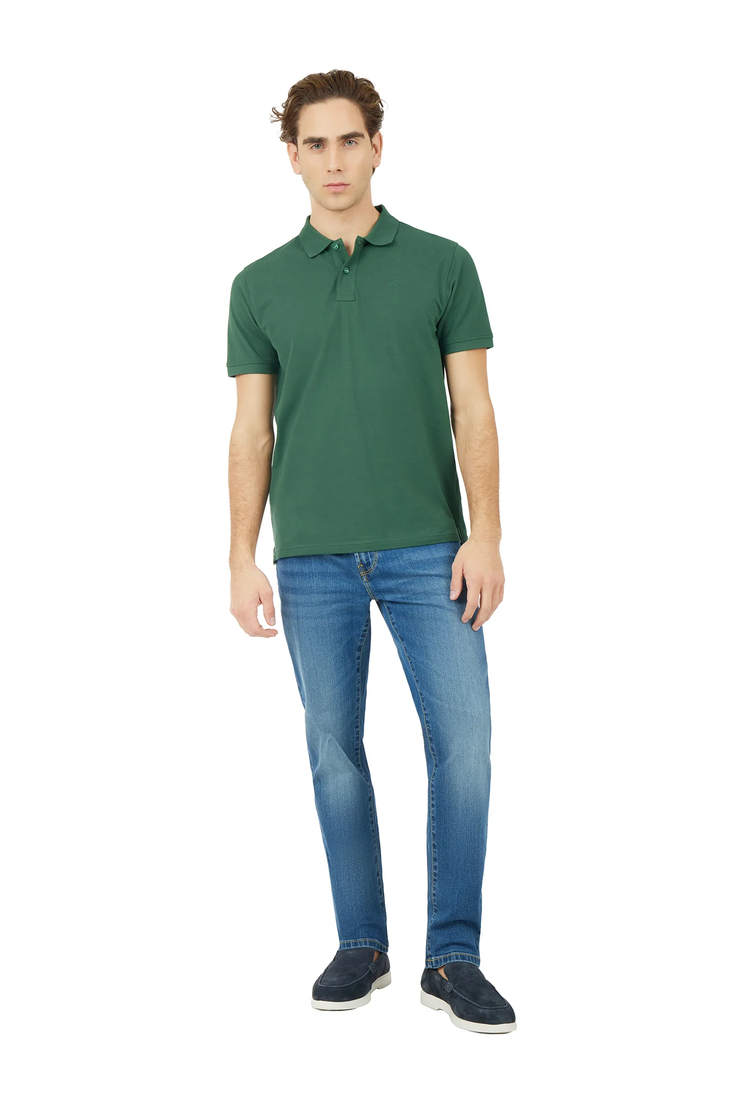 Polo con ricamo basic - Image 3