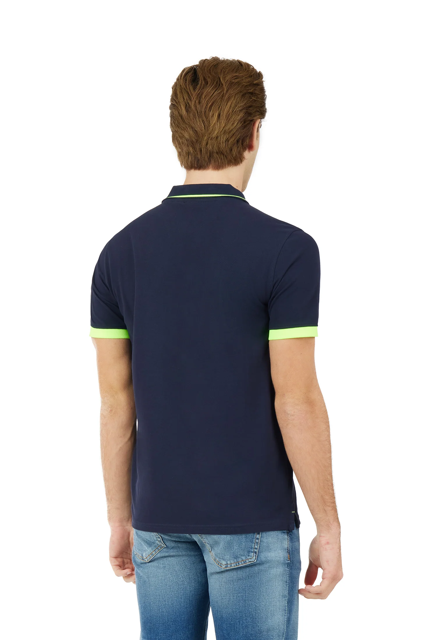 Polo con dettagli fluo - Image 11