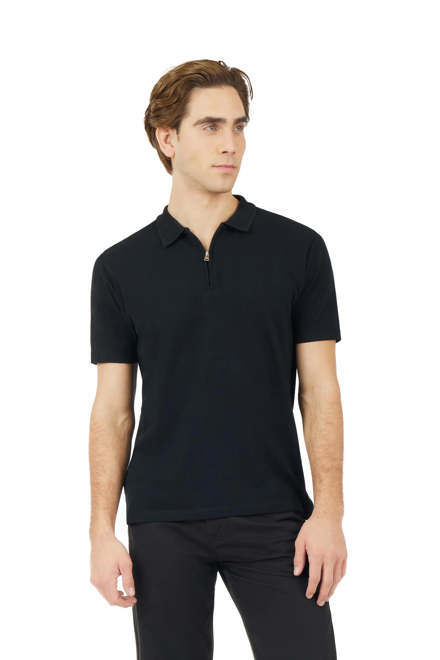 Polo zip con struttura - Image 10