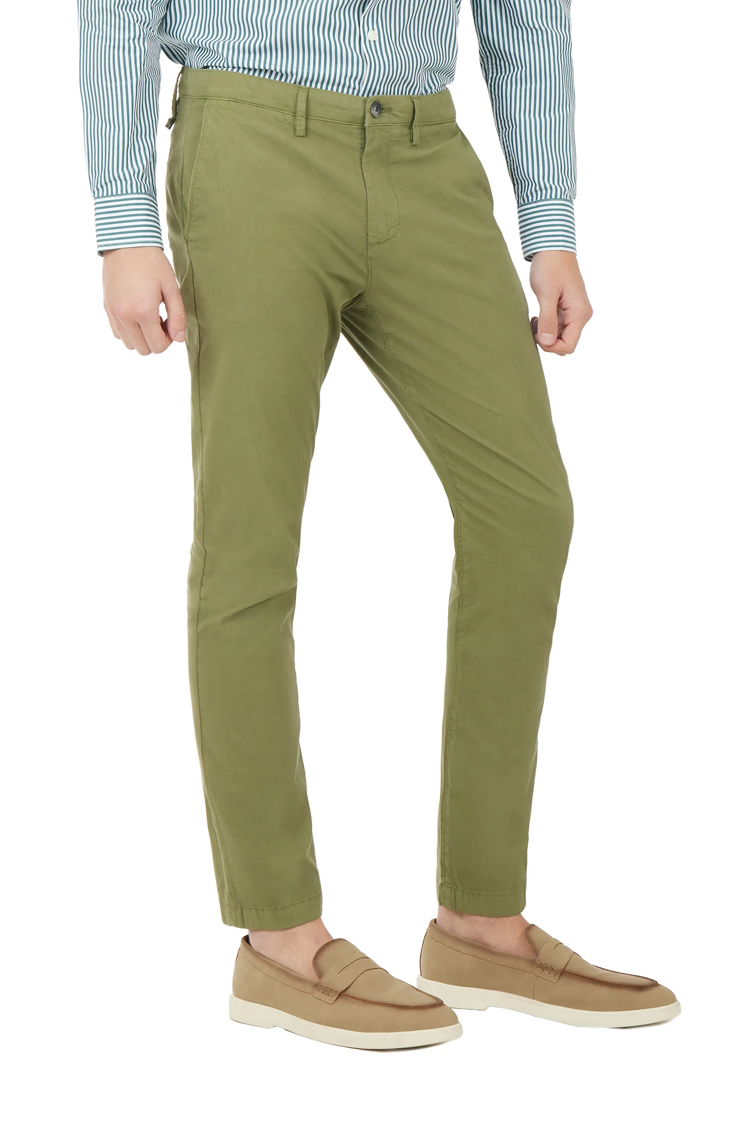 Pantaloni chinos slim fit dobby - Image 17