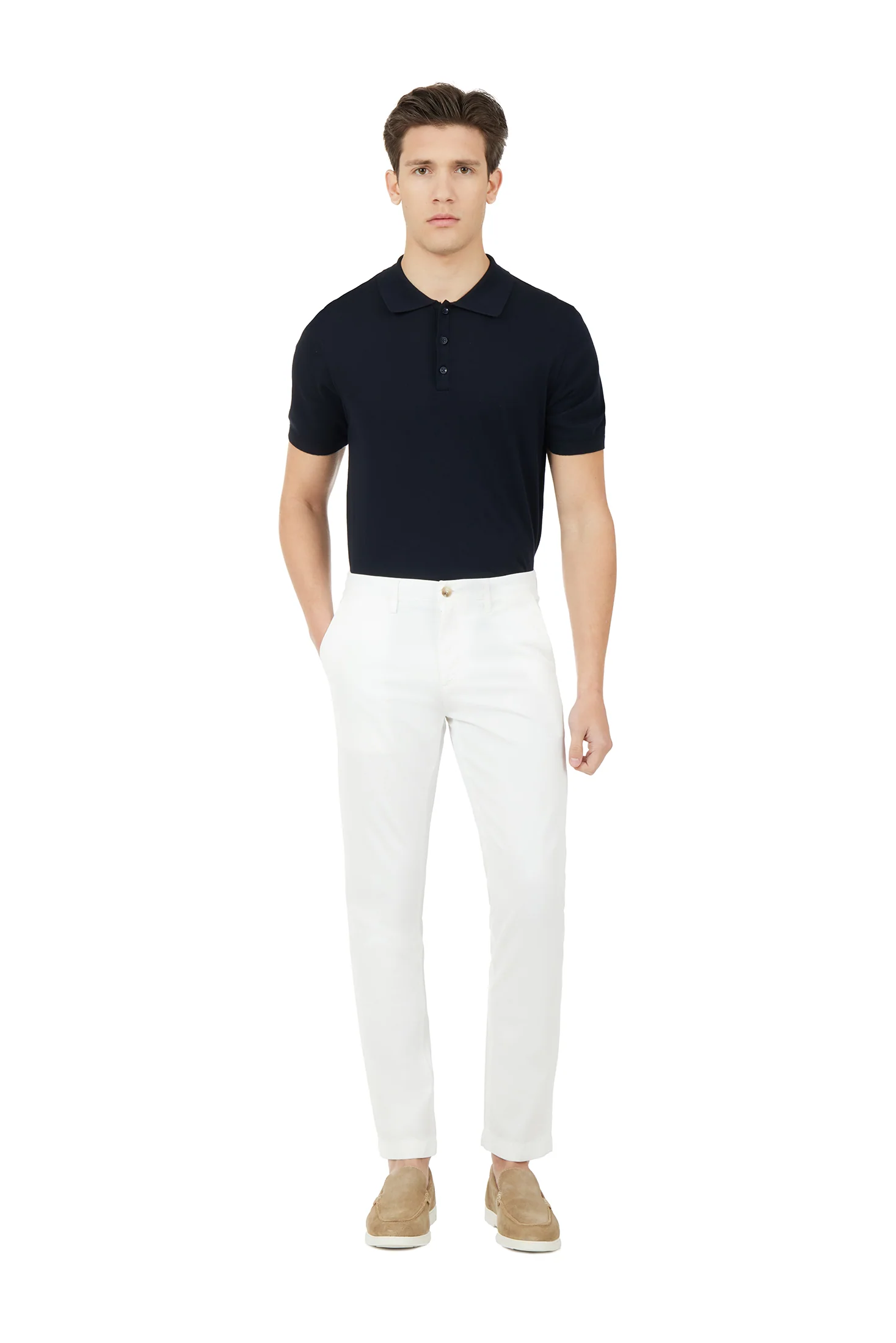 Pantaloni chinos slim fit dobby - Image 7
