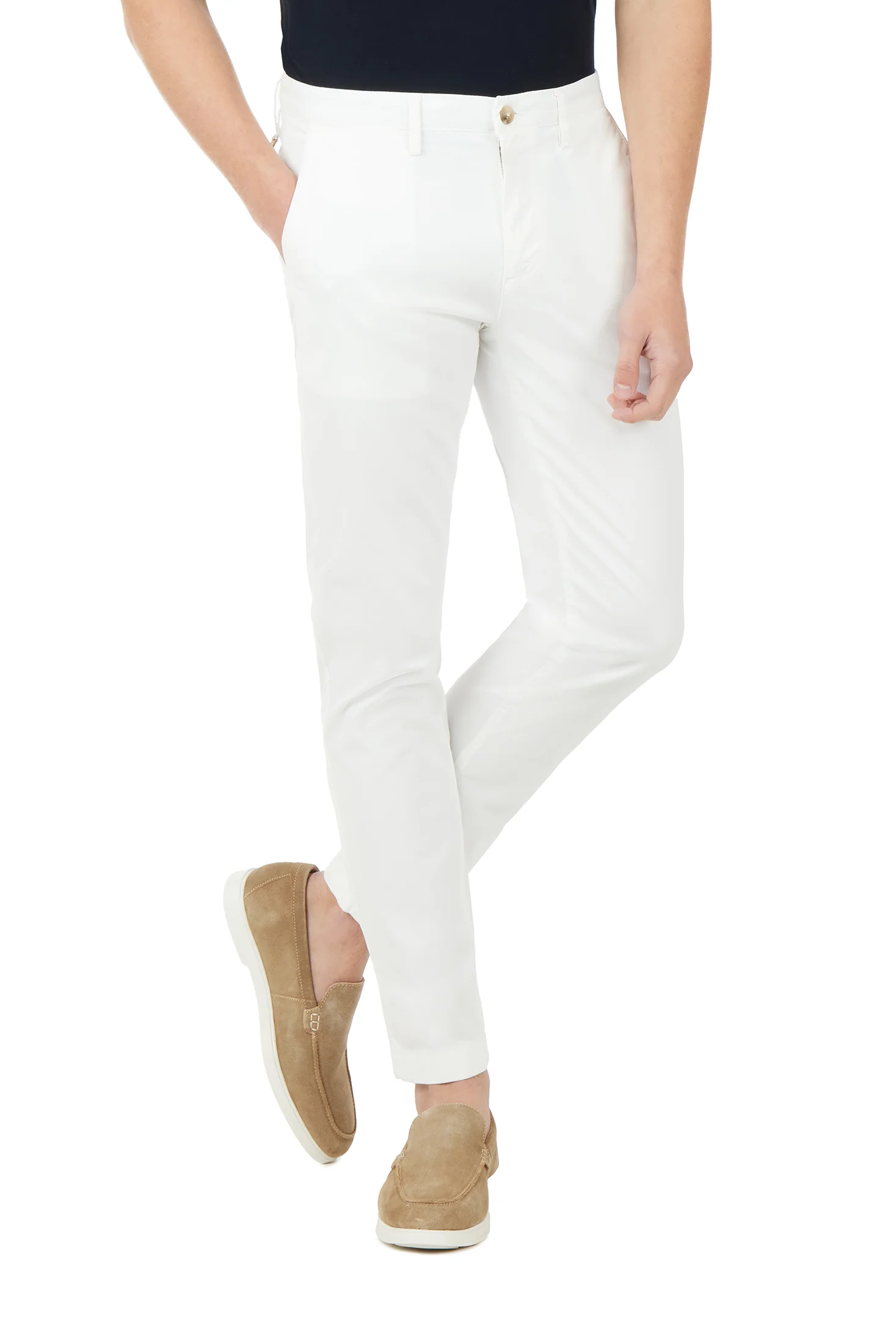 Pantaloni chinos slim fit dobby - Image 9