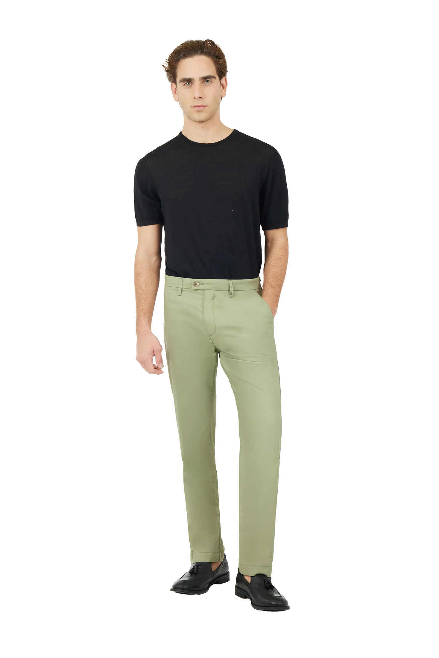 Pantaloni chinos regular fit tecnici tino filo - Image 10