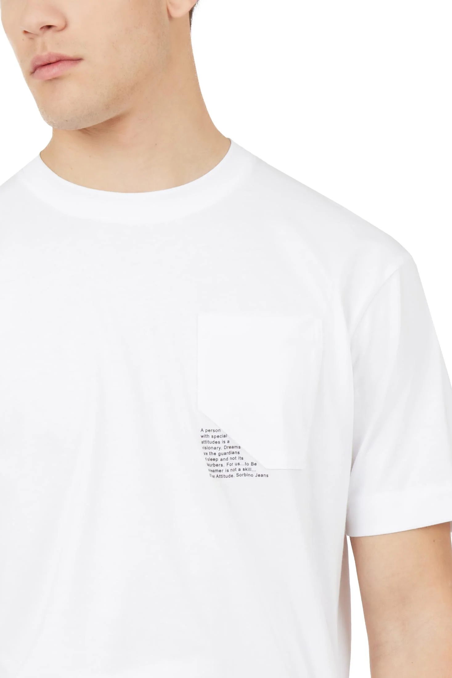 T-shirt comfort fit con taschino - Image 6