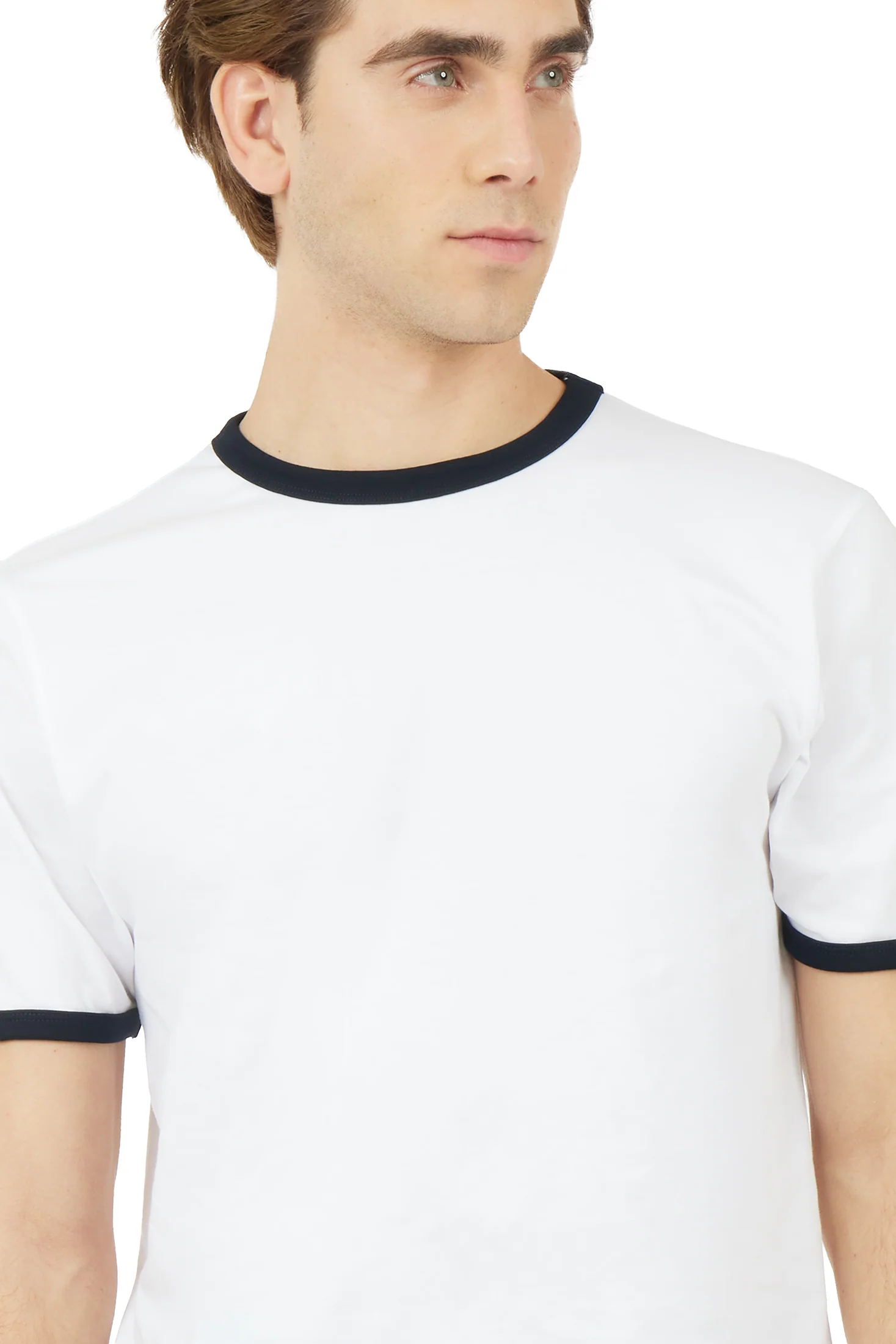 T-shirt con rifinitura a contrasto - Image 6